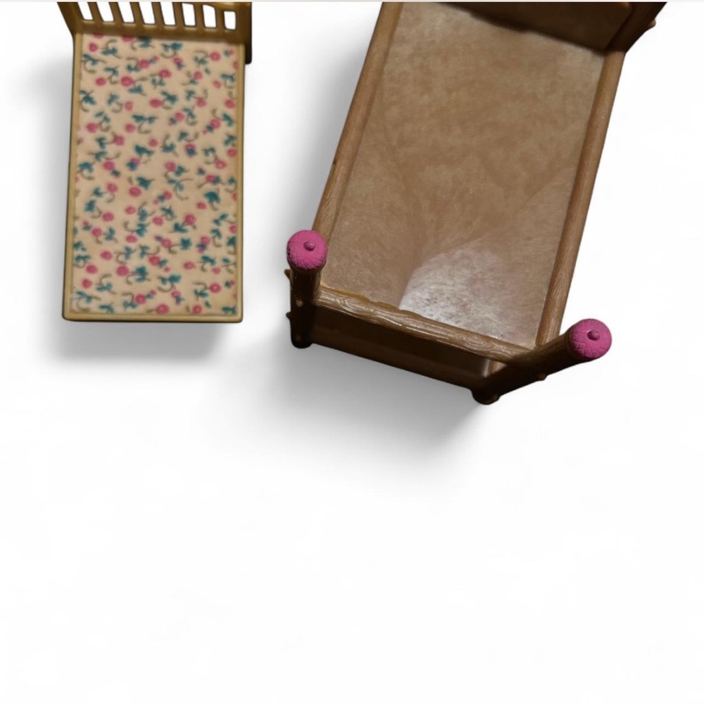 calico critters and lil woodzeez bed set